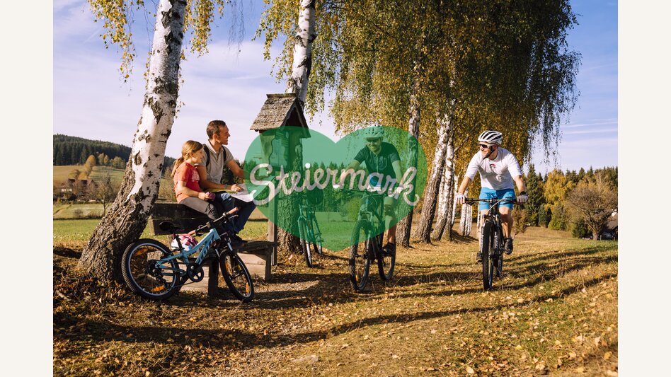 Mountainbiken und Radfahren im Herbst in der Oststeiermark | Bernhard Bergmann | © Oststeiermark Tourismus, Bernhard Bergmann