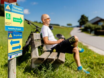 Radfahren in der Region Joglland-Waldheimat | © Klaus Ranger Fotografie