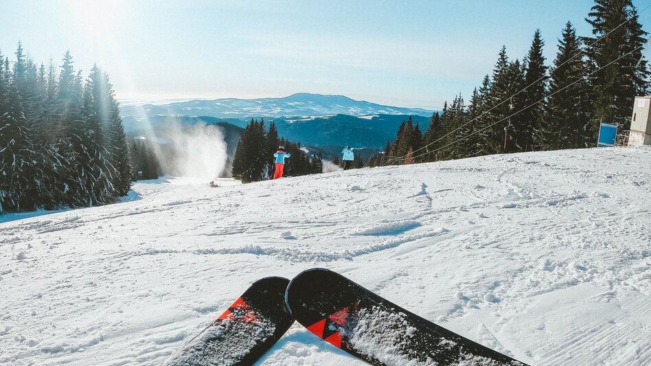 Skiing in Mönichwald in the Joglland Forest Home in Eastern Styria | Gleichweit-Nistelberger | © Oststeiermark Tourismus, Anja Gleichweit
