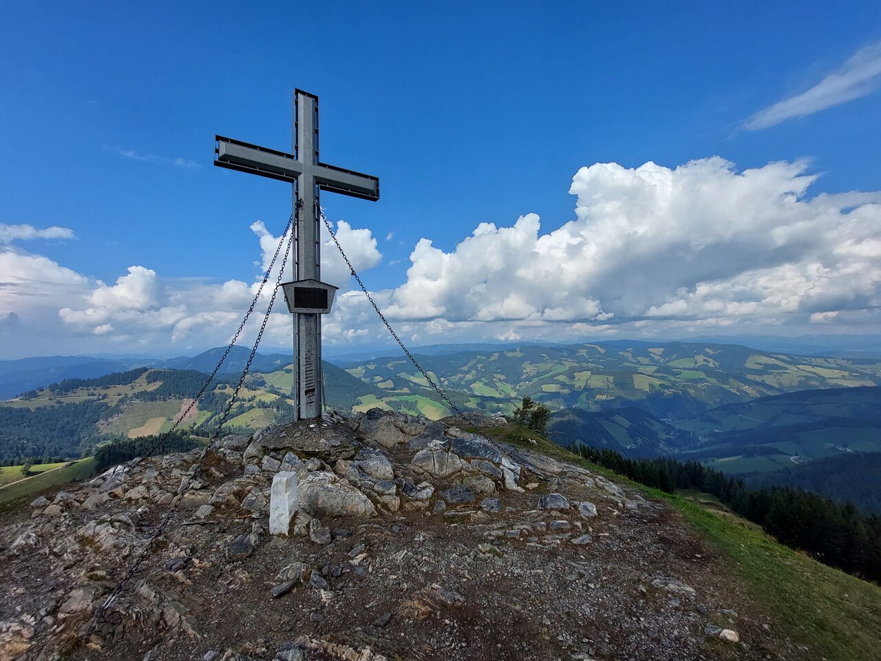 Plankogel Gipfelkreuz | © TV Oststeiermark | Chiara Raith
