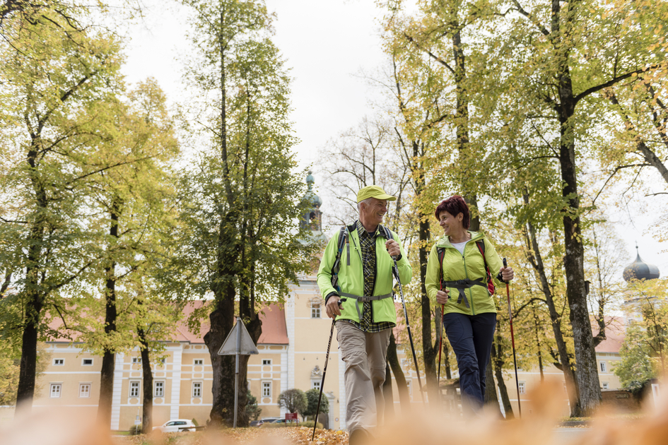 Hiking at Vorau Abbey in Eastern Styria | © Oststeiermark Tourismus | Marton Zsolt