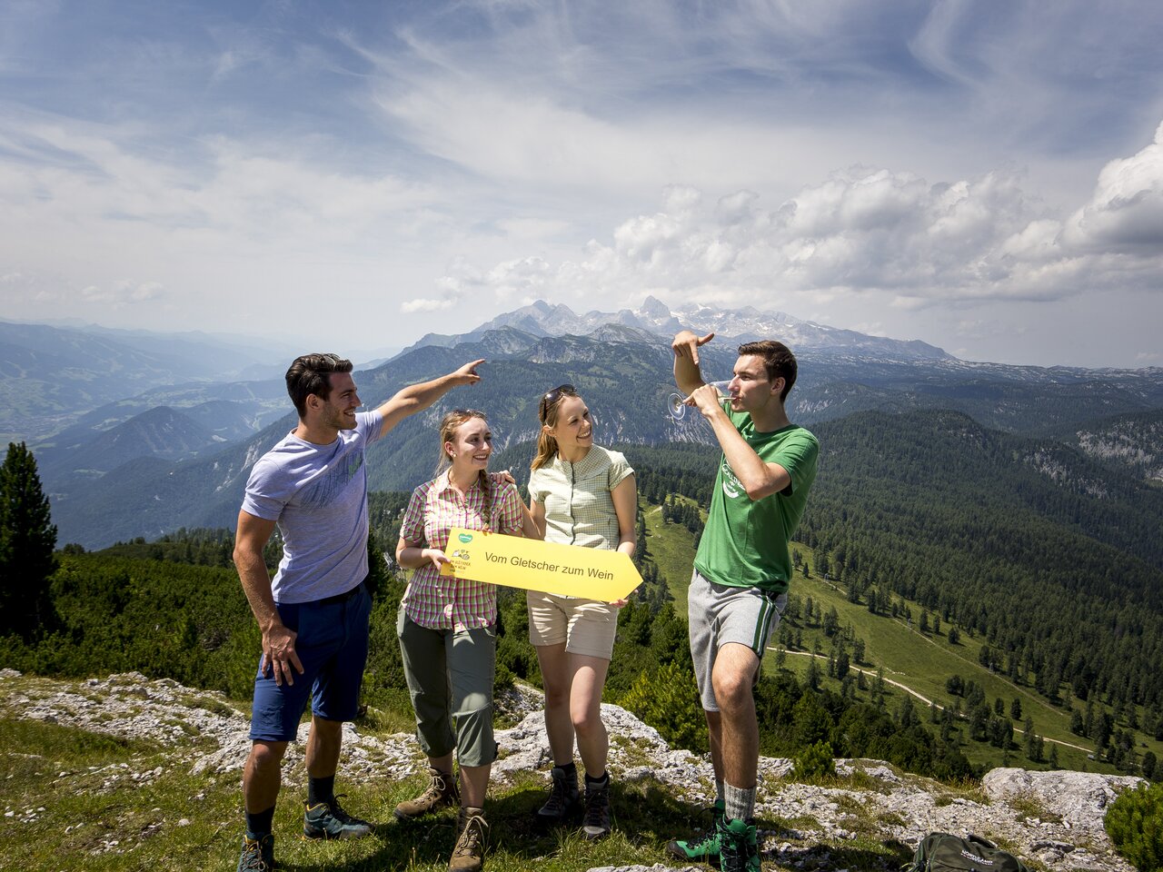 Weitwanderweg "vom Gletscher zum Wein" | © STG | Tom Lamm