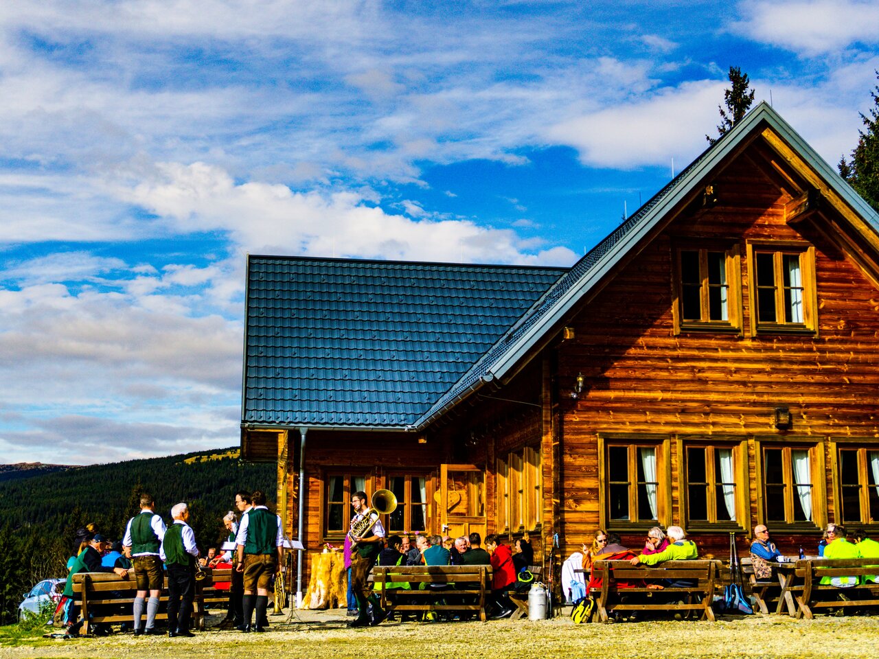 Sommer auf der Glatzl Trahütten Alm in der Oststeiermark | © Oststeiermark Tourismus