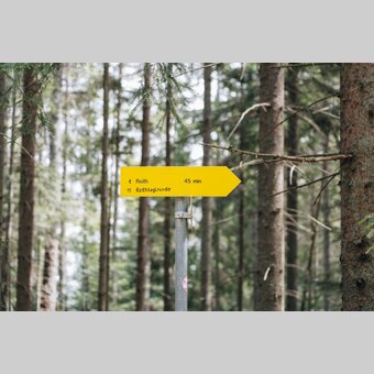 Beschilderung zur Reithkogelrunde in der Oststeiermark  | ©  Oststeiermark Tourismus | Line Sulzbacher