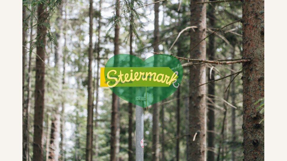 Beschilderung zur Reithkogelrunde in der Oststeiermark  | ©  Oststeiermark Tourismus | Line Sulzbacher