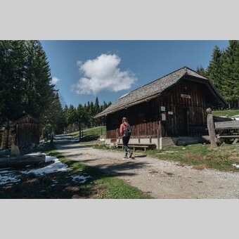 Wanderung vorbei an der Teufelsteinhütte in der Oststeiermark | ©  Oststeiermark Tourismus | Line Sulzbacher