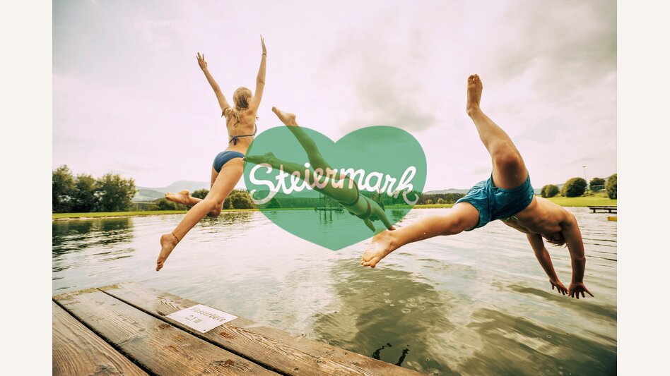 Sprung ins Wasser | © Oststeiermark Tourismus | Bernhard Bergmann