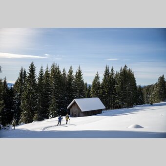 Schneeschuhwandern im tief verschneiten Joglland | ©  Oststeiermark Tourismus | Klaus Ranger