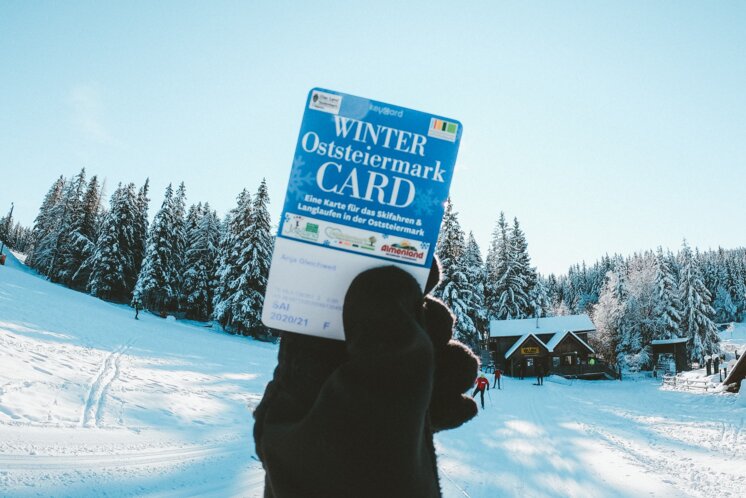 Die Oststeiermark-WinterCard | © Oststeiermark Tourismus, Anja Gleichweit