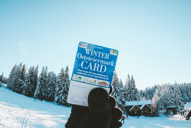 Die Oststeiermark-WinterCard | © Oststeiermark Tourismus, Anja Gleichweit