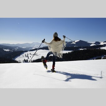 Schneeschuhwandern auf der Sommeralm | Bernhard Bergmann | © Oststeiermark Tourismus, Bernhard Bergmann