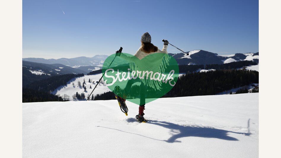 Schneeschuhwandern auf der Sommeralm | Bernhard Bergmann | © Oststeiermark Tourismus, Bernhard Bergmann