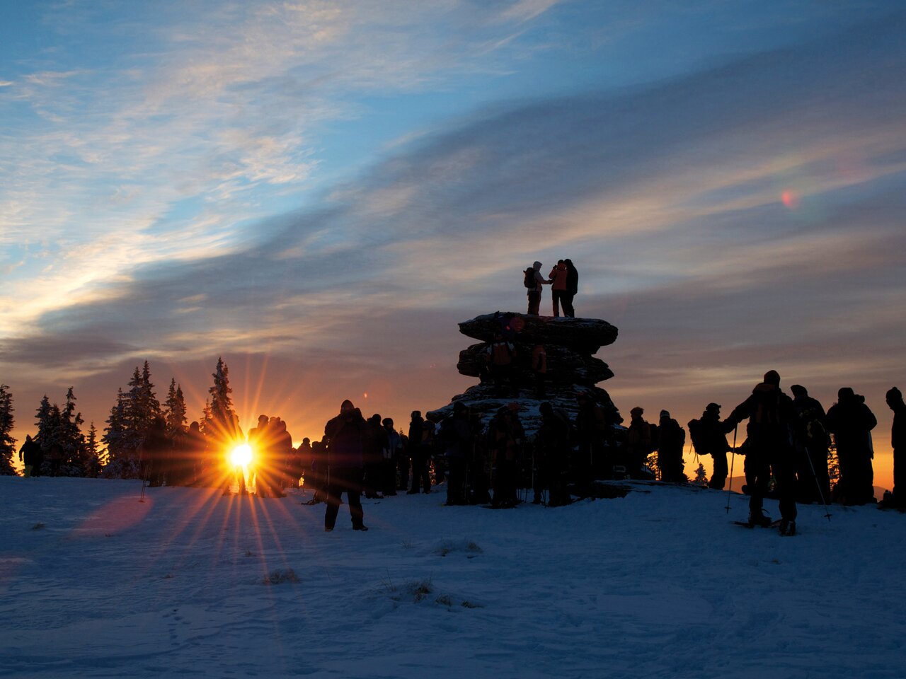 Winter hike to the Teufelstein in Fischbach | ©  Oststeiermark Tourismus | Kurt Elmleitner