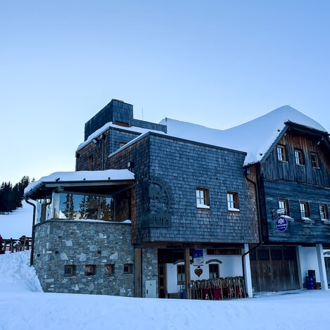 Holdahüttn im Winter im Naturpark Almenland in der Oststeiermark | © TV Oststeiermark | Fabian Trummer