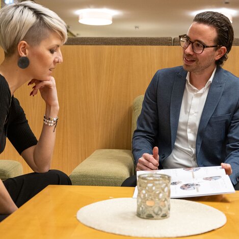 Persönliche Beratung im Ring Bio Hotel in der Oststeiermark | © TV Oststeiermark | Rene Strasser