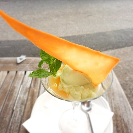 Selbstgemachtes Apfeleis aus der Oststeiermark | © TV Oststeiermark | WEGES OG