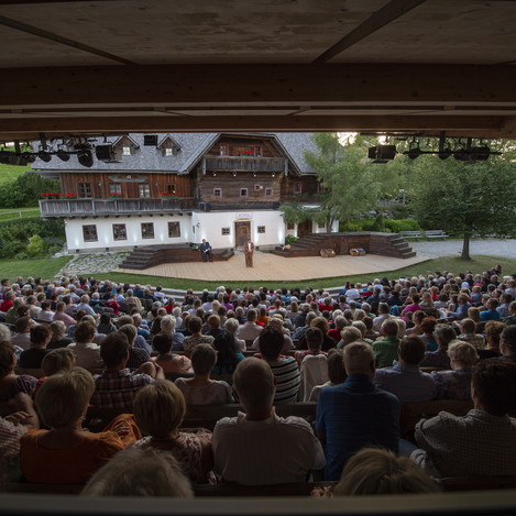 Huabn-Theater auf der Brandlucken in der Oststeiermark | © TV Oststeiermark | Rene Strasser