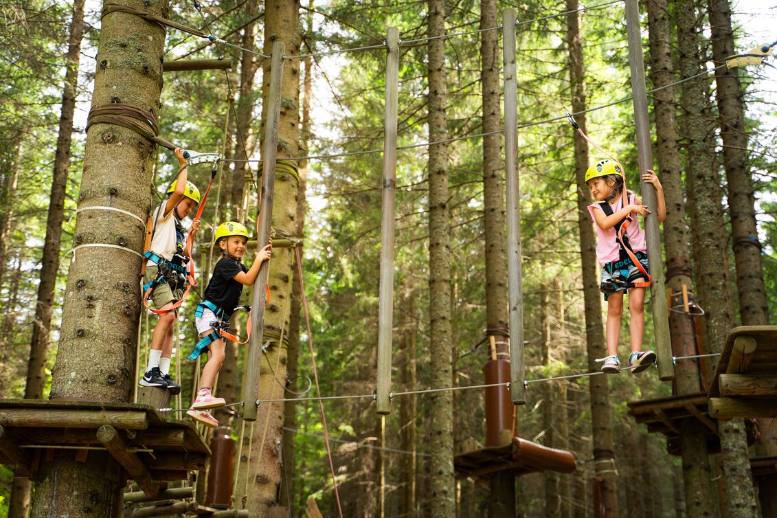 Kletterspaß im Almerlebnispark auf der Teichalm  | © TV Oststeiermark | Fabian Trummer/5komma5sinne 