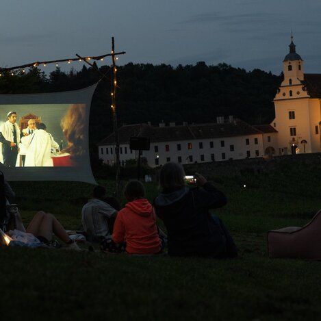  Kino unter Sternen am Landgut Riegerbauer in der Oststeiermark | © TV Oststeiermark | Rene Strasser