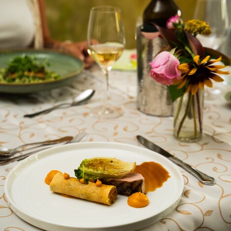 Kulinarik beim Landhotel Mönichwalderhof in der Oststeiermark | © TV Oststeiermark | Fabian Trummer