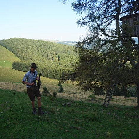 Wanderung mit Peter auf der Teichalm in der Oststeiermark | © TV Oststeiermark | Chiara Raith
