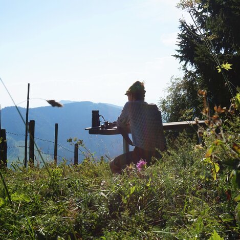 Rastplatz Heulantsch-Gipfel auf der Teichalm | © TV Oststeiermark | Chiara Raith