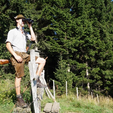 Aufsichtsjäger auf der Teichalm in der Oststeiermark | © TV Oststeiermark | Chiara Raith