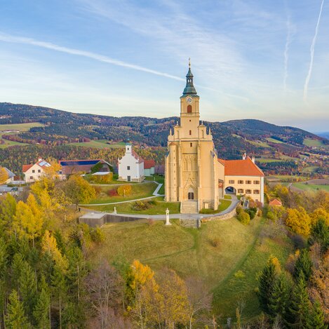 Pöllauberg im Herbst in der Oststeiermark | © TV Oststeiermark | Helmut Schweighhofer