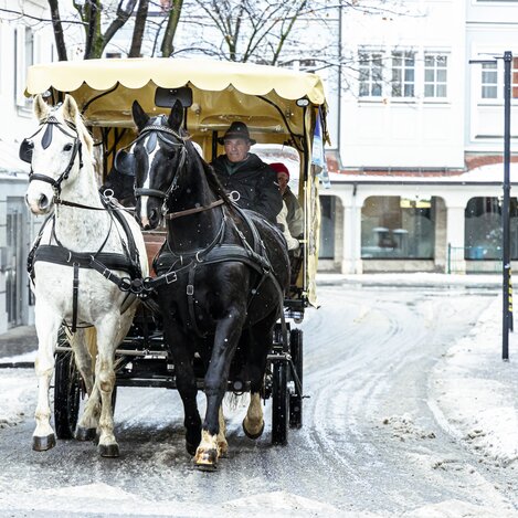 Kutschenfahrten beim Christkindlmarkt in Weiz | © Oststeiermark Tourismus | Stefan Pflanzl