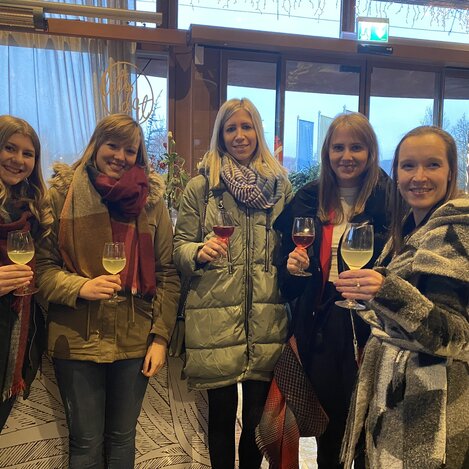 Oststeiermark Team bei der Genusstour | © Oststeiermark Tourismus | Nina Ressel