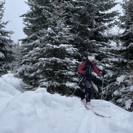 Skitourgeher im Joglland-Waldheimat | © Oststeiermark Tourismus | Anna Fink