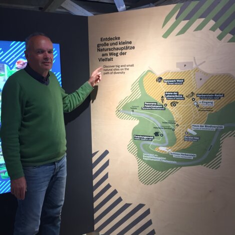 Biodiversitätsplan im Haus der Biodiversität in Herberstein | © Oststeiermark Tourismus | Josef Hirt
