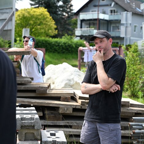 Street Art Künstler Roids aus England | © Oststeiermark Tourismus | Nicole Friesenbichler