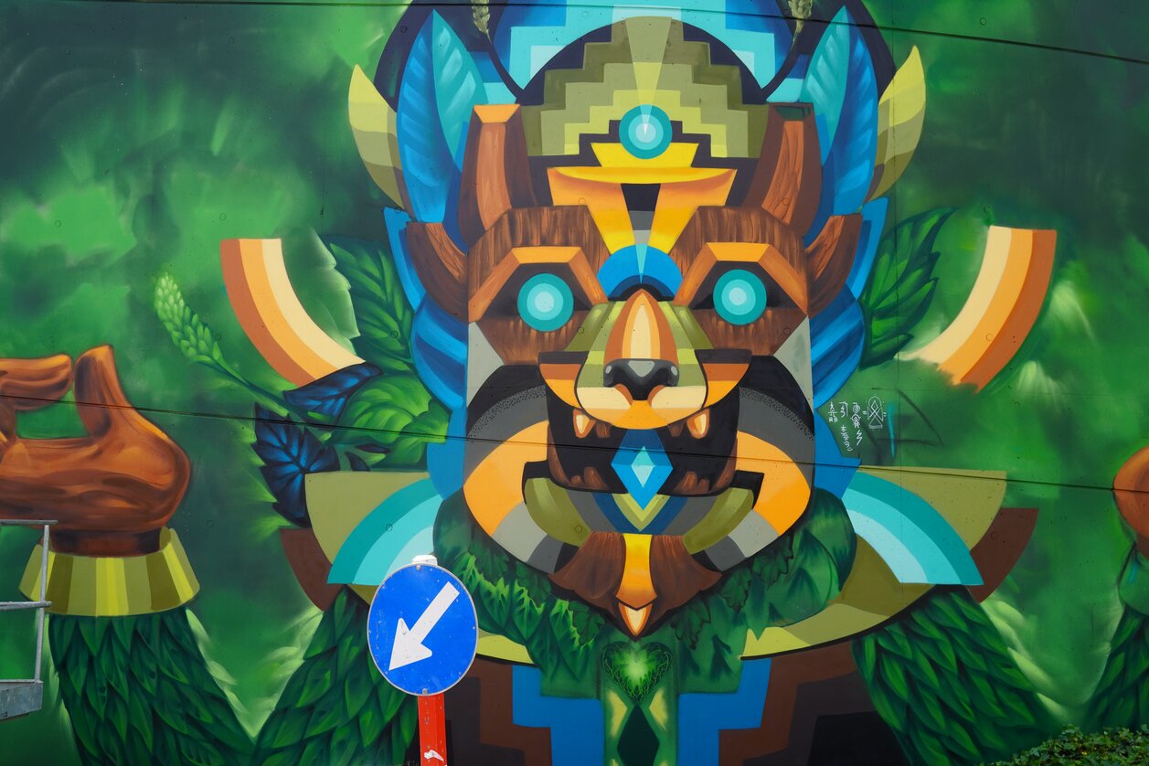 Mural von den Künstlern Treazy und Sydney aus Australien | © Oststeiermark Tourismus | Nicole Friesenbichler