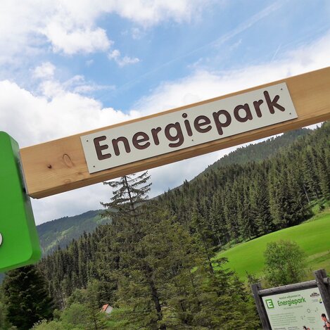 Eingangstor vom Energiepark Teichalm | ©  Oststeiermark Tourismus | Mandl Gabi