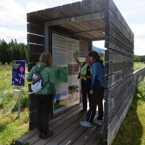 Eingang zur Naturpark Führung | ©  Oststeiermark Tourismus | Chiara Raith