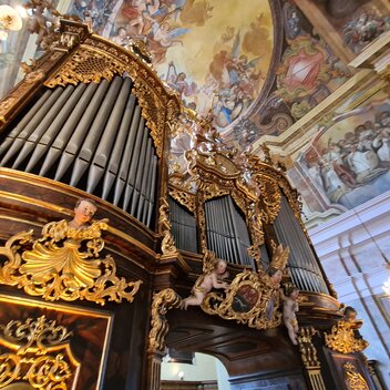 Innenansicht der Pfarre Pöllau in der Oststeiermark | ©  Oststeiermark Tourismus |  Christine Schwetz