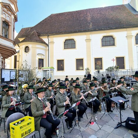 Musikalische Unterhaltung beim Winzerfest in Hartberg in der Oststeiermark | © Stadtgemeinde Hartberg