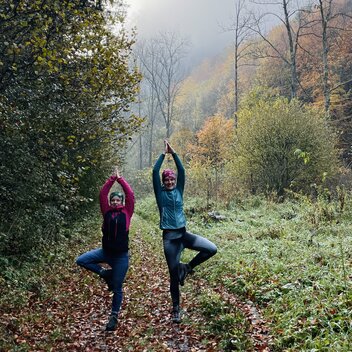 Waldbaden in der Raabklamm | © Naturpark Almenland | Elisabeth Weinberger