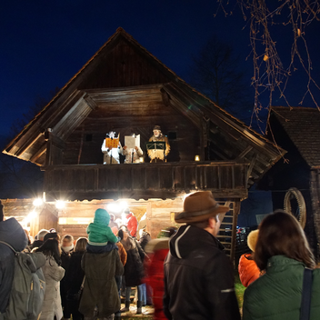 Pöllauer Hirschbirngsangl beim Joglland Advent gspian in Vorau | © Oststeiermark Tourismus | Jasmin Perhofer