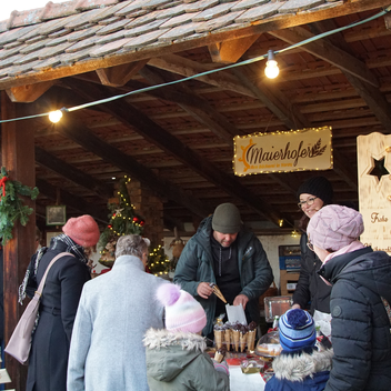 Maierhofer Stand beim Joglland Advent gspian im Freilichtmuseum Vorau | ©  Oststeiermark Tourismus | Jasmin Perhofer