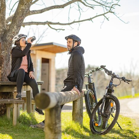 Radpause in Prebuch in der Oststeiermark | © Karl Schrotter Photograph