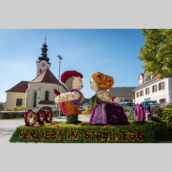 Blumenwagen des Blumenkorsos der Steirischen Blumenstraße | © Oststeiermark Tourismus | Kurt Elmleitner