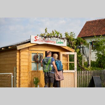 Selbstbedienungsladen in Puch bei Weiz in der Oststeiermark | ©  Oststeiermark Tourismus | Lang-Bichl - RKP