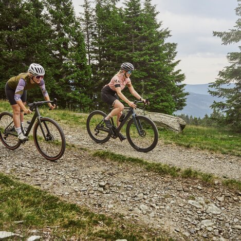Gravel biking on the Hochwechsel in Eastern Styria | © Oststeiermark Tourismus | Lang-Bichl - RKP