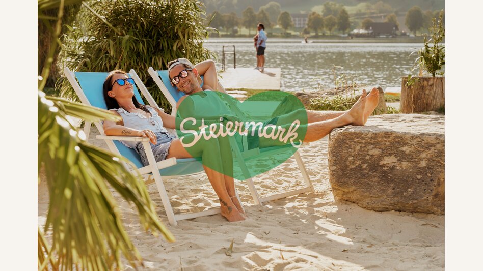 Beach Bar am Stubenbergsee in der Oststeiermark | ©  Oststeiermark Tourismus | Markus Lang-Bichl