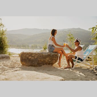 Beach Bar am Stubenbergsee in der Oststeiermark | ©  Oststeiermark Tourismus | Markus Lang-Bichl
