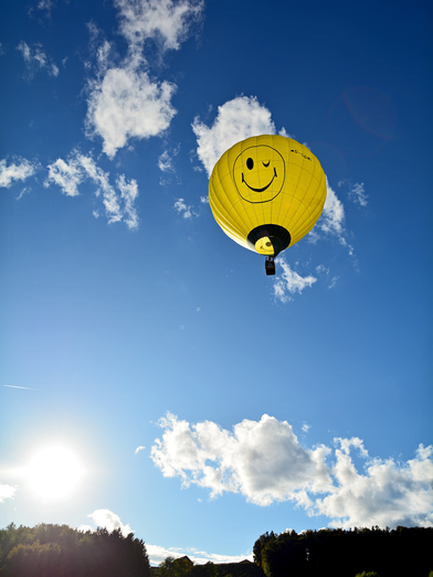 Balloon launch site in Puch near Weiz in Eastern Styria | ©  Oststeiermark Tourismus | Christian Strassegger