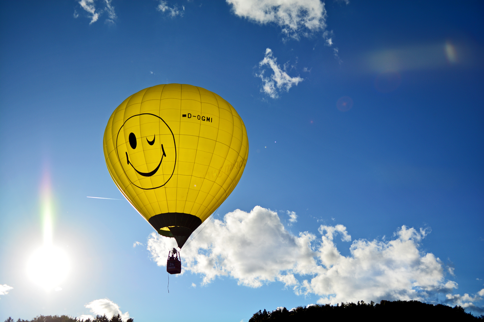 Balloon launch site in Puch near Weiz in Eastern Styria | ©  Oststeiermark Tourismus | Christian Strassegger