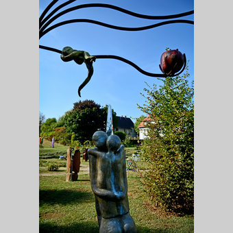 Sculptures in the St. Ruprecht an der Raab Art Park | © Oststeiermark Tourismus | Christian Strassegger